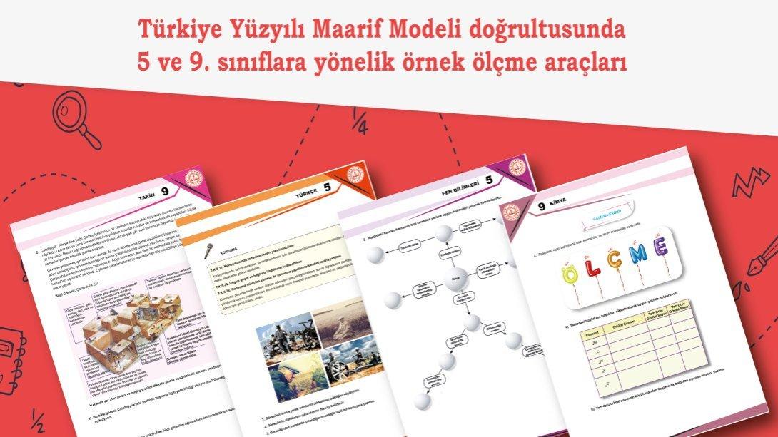 YENİ MÜFREDATA UYGUN YENİ ÖRNEK ÖLÇME ARAÇLARI YAYIMLANDI